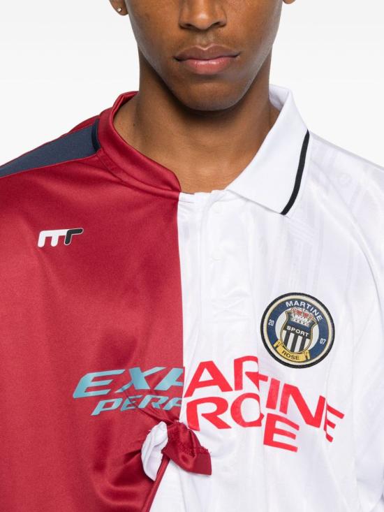 25FW 마틴로즈 반팔 티셔츠 189JT14053WHT RED - MARTINE ROSE
