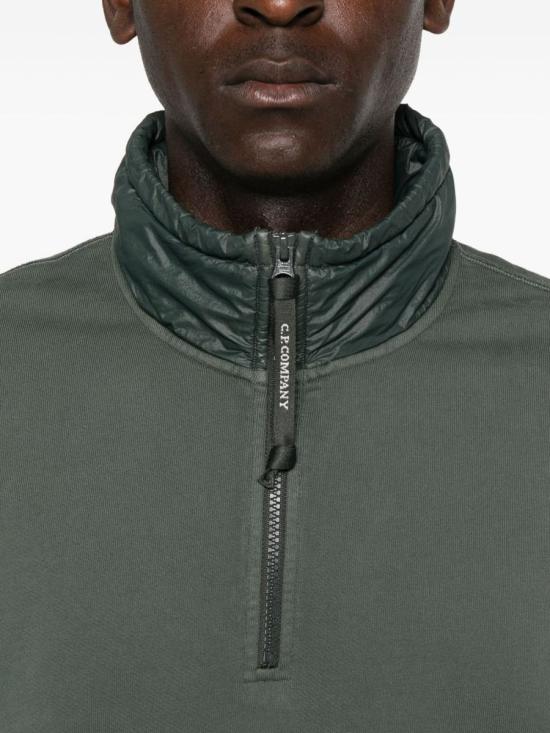 25FW 씨피 컴퍼니 스웨터 19CMSS052A005835M978 GREEN - C.P. COMPANY