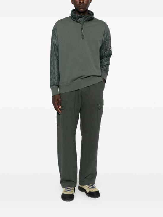 25FW 씨피 컴퍼니 스웨터 19CMSS052A005835M978 GREEN - C.P. COMPANY