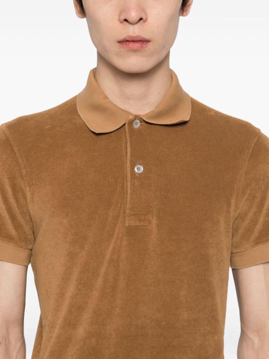 25FW 톰포드 긴팔 셔츠 JPS003JMC079JB700 Beige - TOMFORD