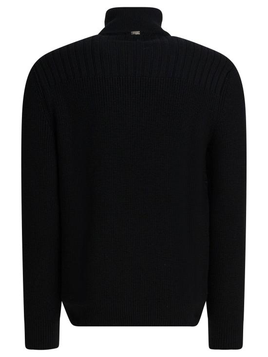 25FW 에르노 콘 스티치 울 & 핀갈 카디건 MP000126U700619300 - HERNO