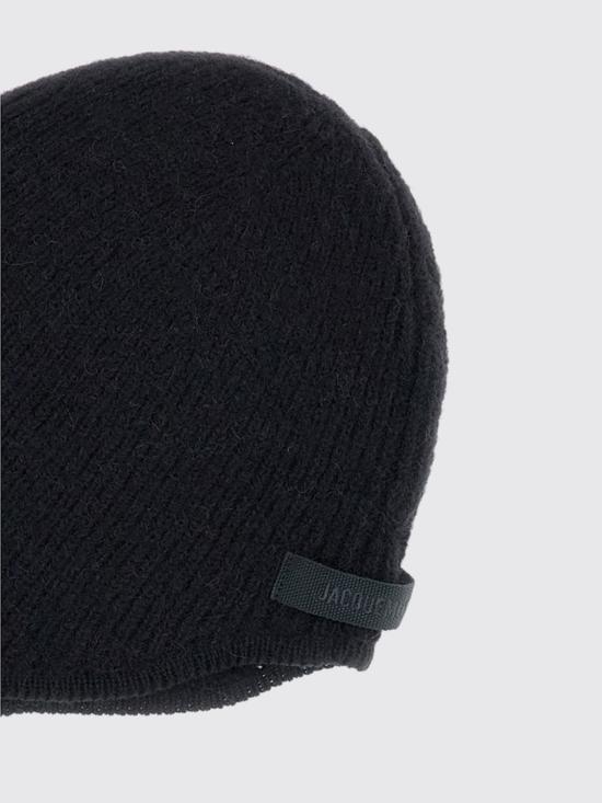 25FW 자크뮈스 바라클라바 ACU00665AK00227 990 Black - JACQUEMUS