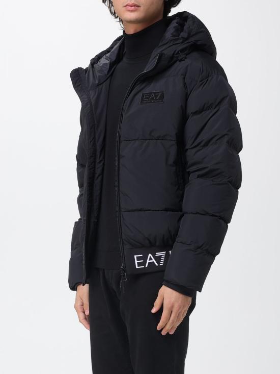 25FW 엠포리오 아르마니 숏패딩 7M000710AF15951 UC001 Black - EMPORIO ARMANI