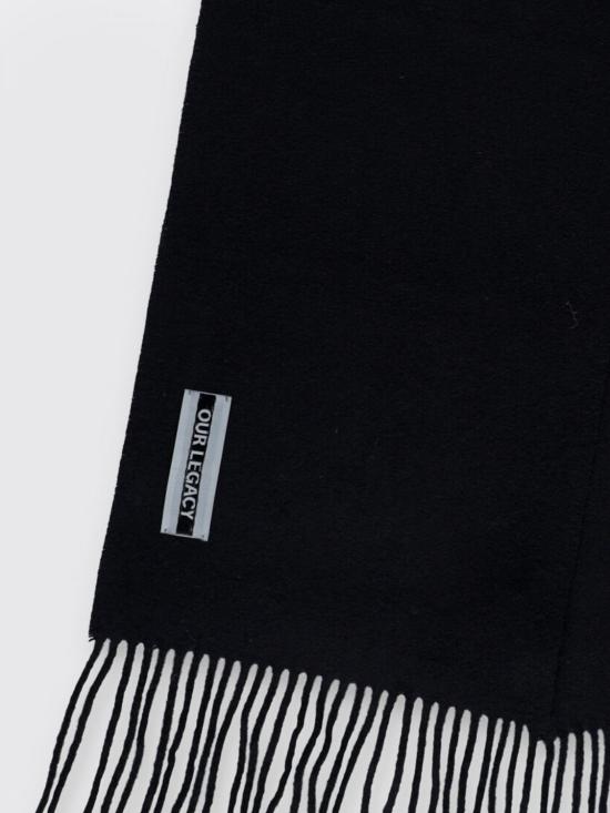 25FW 아워레가시 머플러/스카프 A4248EAB Black - OUR LEGACY