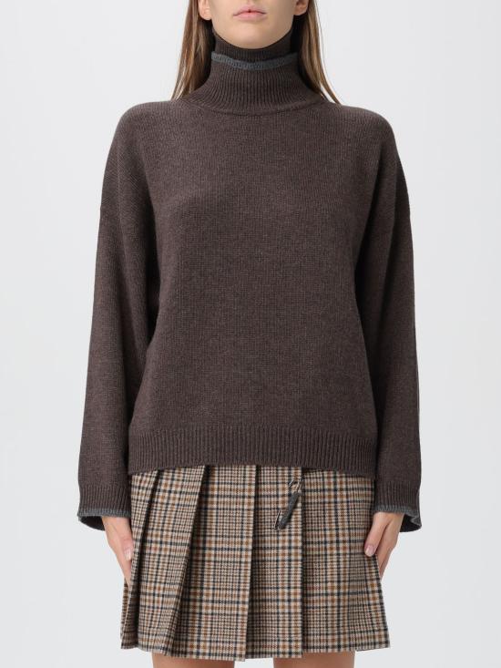 25FW 브루넬로 쿠치넬리 터틀넥 M12527204 CNE47 Dark