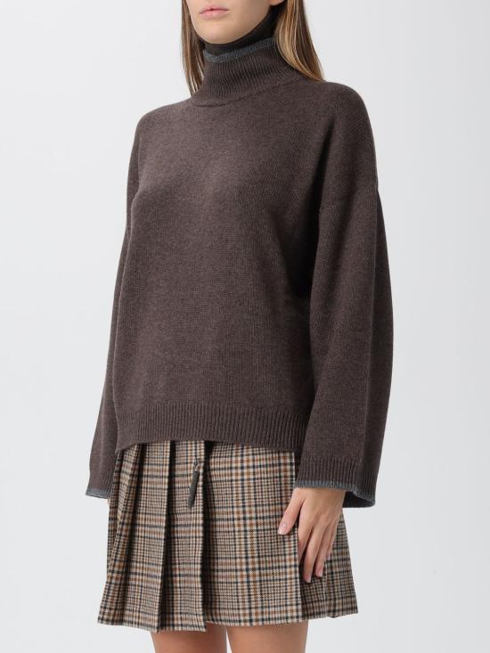 25FW 브루넬로 쿠치넬리 터틀넥 M12527204 CNE47 Dark - BRUNELLO CUCINELLI