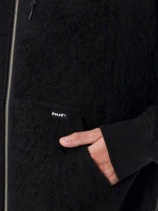 25FW 허프 긴팔 티셔츠 FL00243 Black - HUF