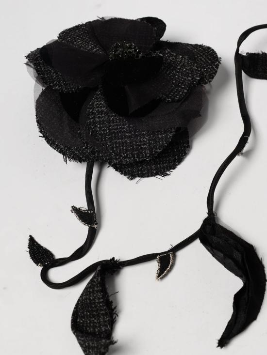 25FW 안토니오 마라스 브로치 MSPL006 NE000 Black - ANTONIO MARRAS