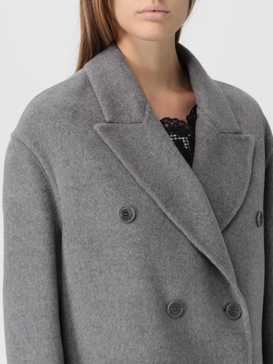 25FW 에르마노 설비노 코트 D476D305NH0 M4702 Black - ERMANNO SCERVINO