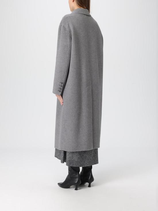 25FW 에르마노 설비노 코트 D476D305NH0 M4702 Black - ERMANNO SCERVINO