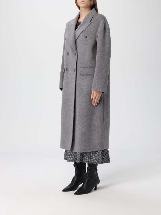 25FW 에르마노 설비노 코트 D476D305NH0 M4702 Black - ERMANNO SCERVINO