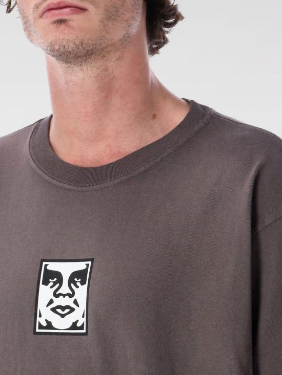 25FW 오베이 반팔 티셔츠 167924152 DBA Black - OBEY