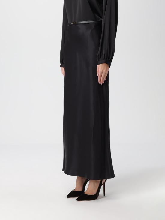 25FW 톰포드 롱 스커트 GC5829FAX1664 LB999 Black - TOMFORD