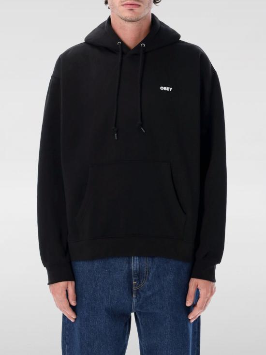 25FW 오베이 긴팔 티셔츠 112844234 BLK Black