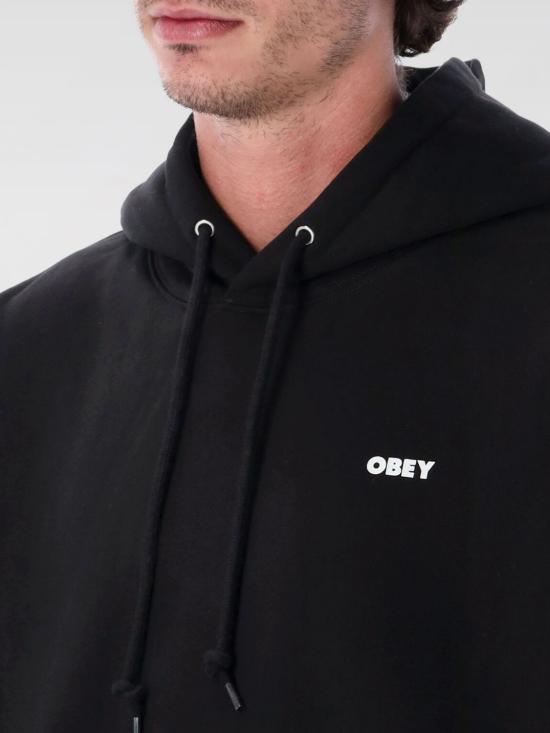 25FW 오베이 긴팔 티셔츠 112844234 BLK Black - OBEY