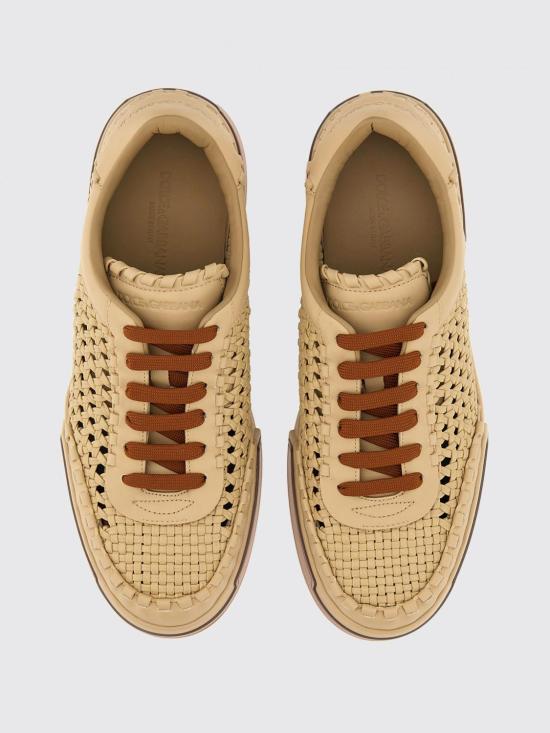 25FW 돌체앤가바나 스니커즈 A20195A9T93 8V750 Beige - DOLCE & GABBANA
