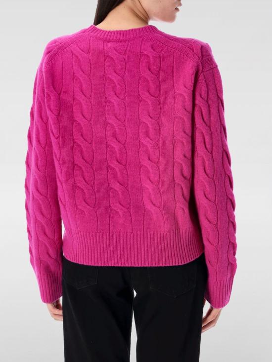 25FW 폴로 랄프로렌 스웨터 211A91216 001 Fuchsia - POLO RALPH LAUREN