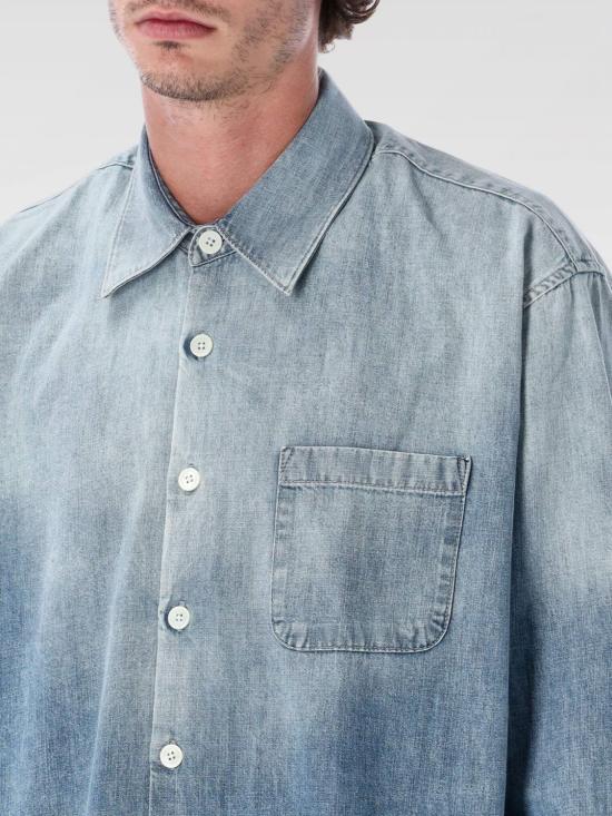 25FW 아워레가시 데님 셔츠 M4252AC CRISWASH Multicolor - OUR LEGACY