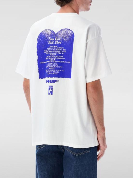 25FW 허프 반팔 티셔츠 TS02541 White - HUF