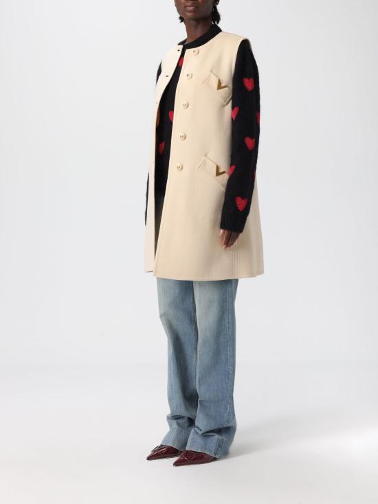 25FW 발렌티노 가라바니 베스트 7B3CF7T06JA ET5 Beige - VALENTINO GARAVANI