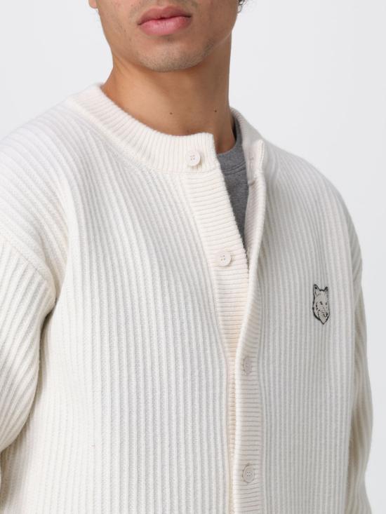 25FW 메종키츠네 스웨터 PM00508KT1149 P700 Beige - MAISON KITSUNE