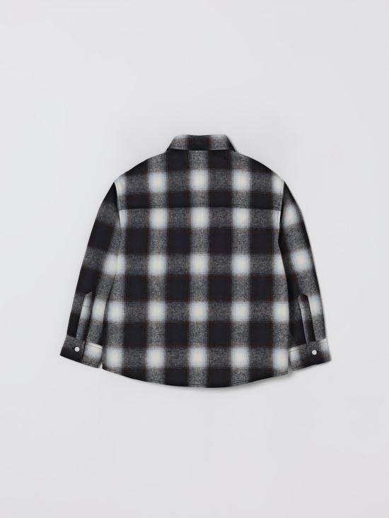 25FW [키즈] 디스퀘어드2 셔츠 DQ3075D0AED DQ900 Black - DSQUARED2