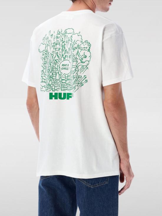 25FW 허프 반팔 티셔츠 TS02521 White - HUF