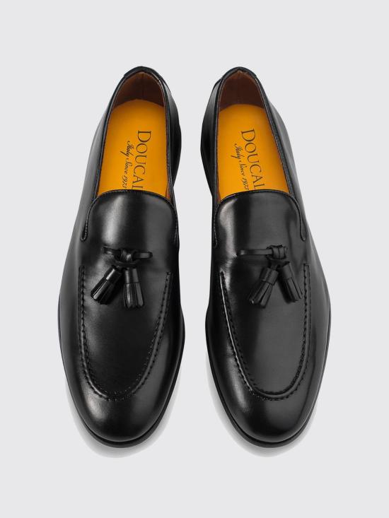 25FW 듀칼 로퍼 DU1080PANNUF159 N00 Black - DOUCAL’S