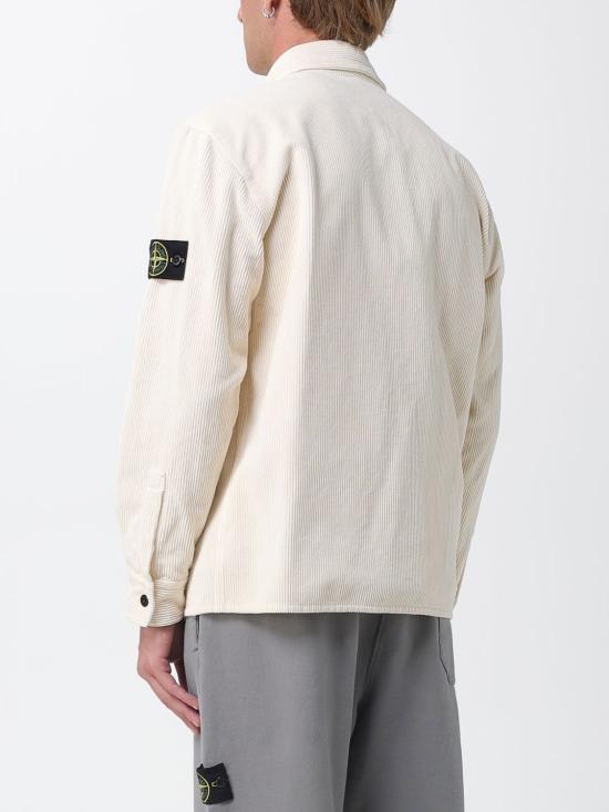 25FW 스톤 아일랜드 셔츠 1200012S0212 V0093 Yellow Cream - STONE ISLAND