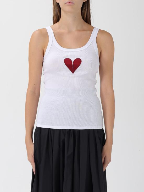 25FW 안토니오 마라스 반팔 티셔츠 MCAM290 BI0RS White