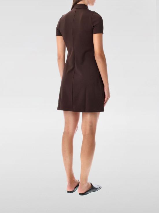 25FW 쿠레쥬 롱 원피스 325JRO686JS0250 1983 Brown - COURREGES