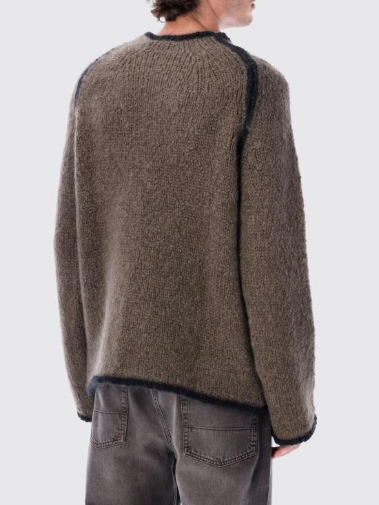 25FW 아워레가시 스웨터 M4253RS Steel - OUR LEGACY