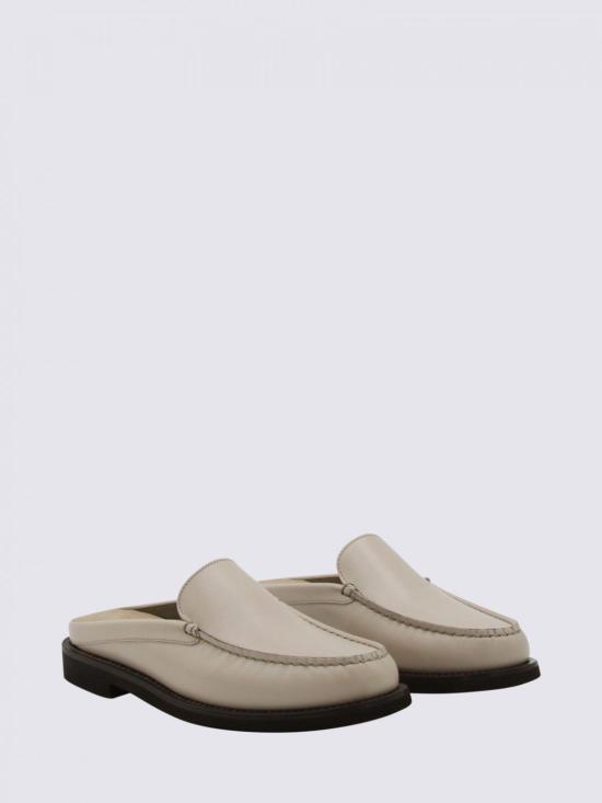 25FW 브루넬로 쿠치넬리 뮬/슬리퍼 MZOLG3016P C8238 Beige - BRUNELLO CUCINELLI