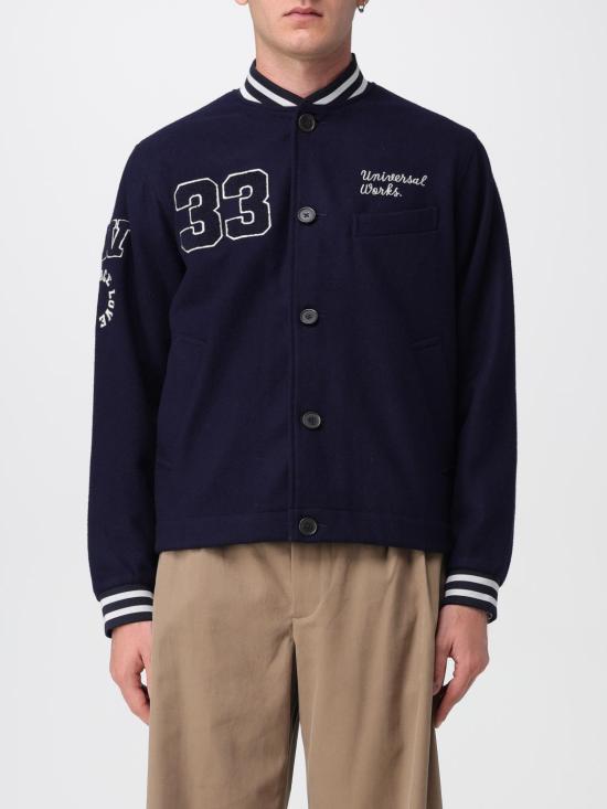 25FW 유니버셜웍스 봄버 자켓 33173 NAVY Blue
