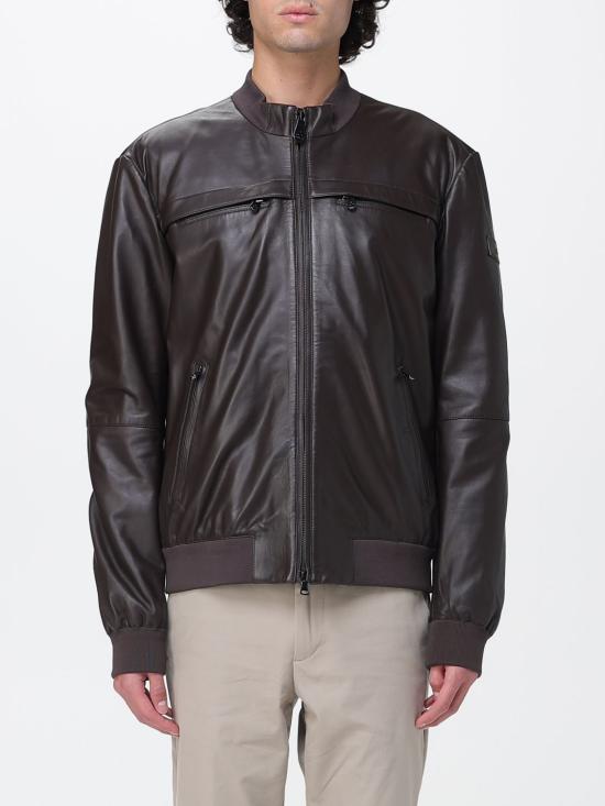 25FW 페트레이 가죽 자켓 PEU562999011856 494 Brown