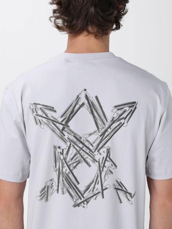 25FW 데일리 페이퍼 반팔 티셔츠 2521046 Grey - DAILY PAPER