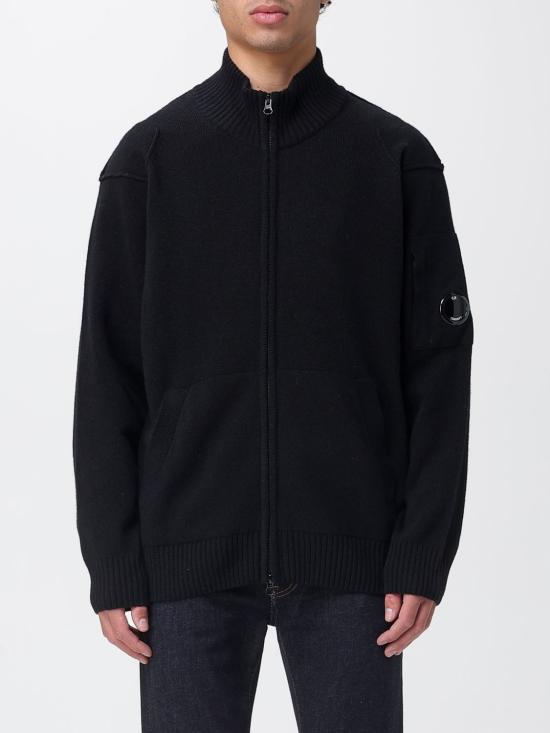 25FW 씨피 컴퍼니 스웨터 RFCMKN708A110149A 999 Black