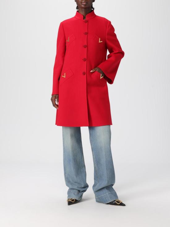 25FW 발렌티노 가라바니 코트 7B3CA7T06JA R9M Red - VALENTINO GARAVANI