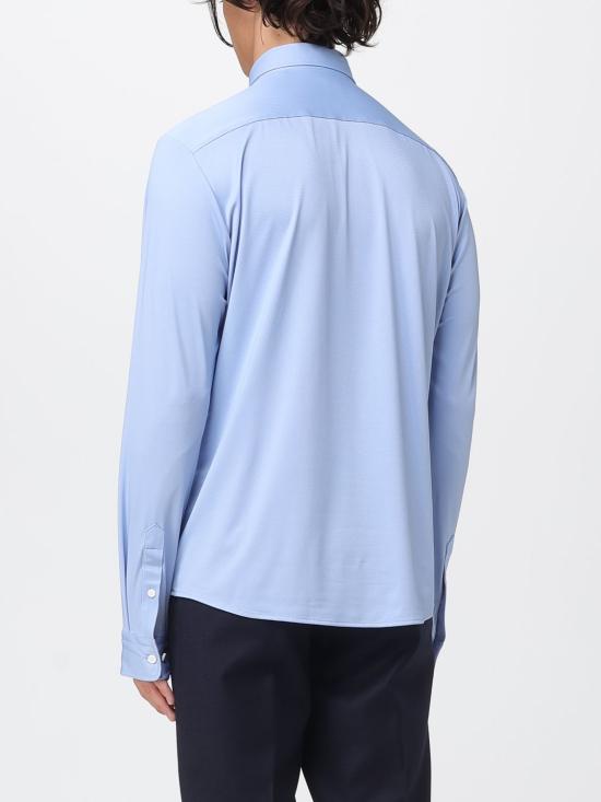 25FW 보스 긴팔 셔츠 50533434 450 Gnawed Blue - BOSS