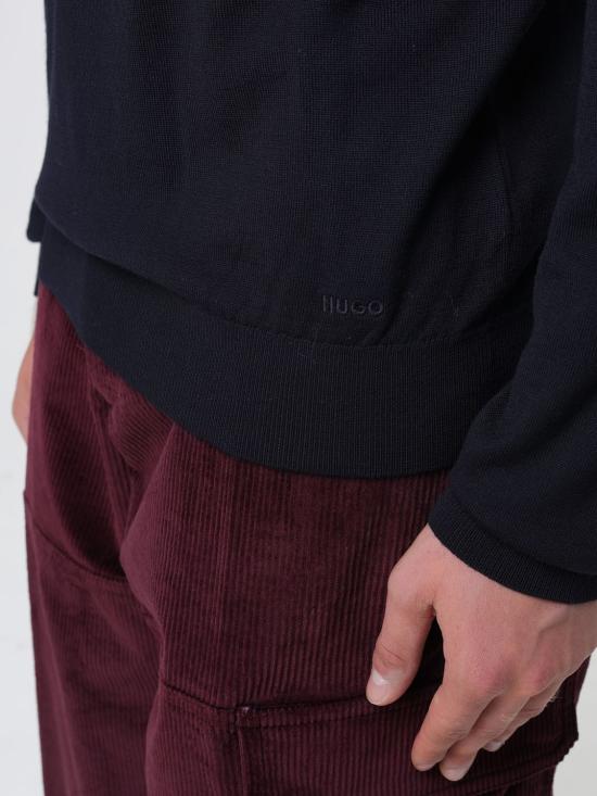 25FW 휴고보스 스웨터 50474172 410 Blue - HUGO BOSS