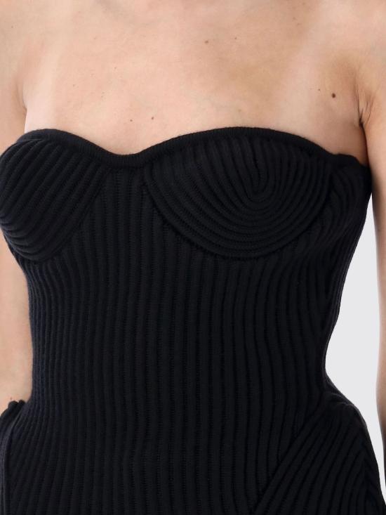 25FW 장 폴 고티에 민소매 티셔츠 PO010K001 00 Black - JEAN PAUL GAULTIER