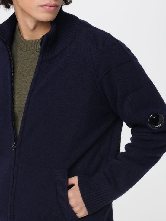 25FW 씨피 컴퍼니 스웨터 RFCMKN708A110149A 888 Blue - C.P. COMPANY