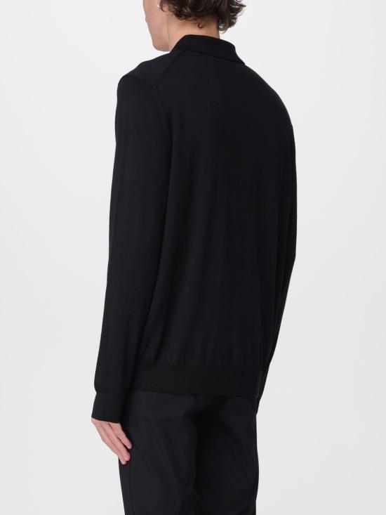 25FW 보스 폴로 티셔츠 50476357 001 Black - BOSS
