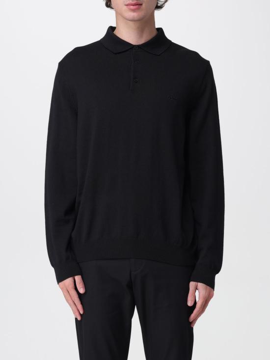 25FW 보스 폴로 티셔츠 50476357 001 Black