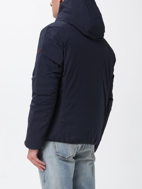 25FW 세이브더덕 숏패딩 D33600MMATT21 90010 Blue - SAVE THE DUCK