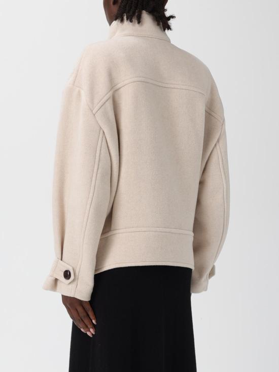 25FW 이자벨마랑 HANIS 코트 MA0267FBB1D03I 23EC Beige - ISABEL MARANT