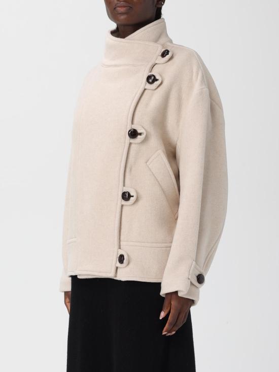 25FW 이자벨마랑 HANIS 코트 MA0267FBB1D03I 23EC Beige - ISABEL MARANT