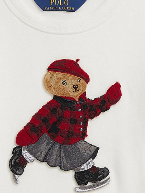 25FW [키즈] 폴로 랄프로렌 풀오버 313981087 001 White - POLO RALPH LAUREN