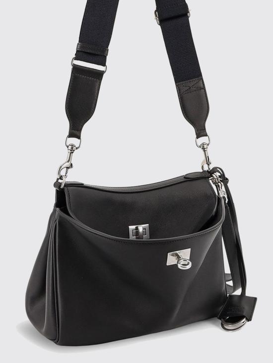 25FW 발렌시아가 숄더백 8275832ABOX 1000 Black - BALENCIAGA