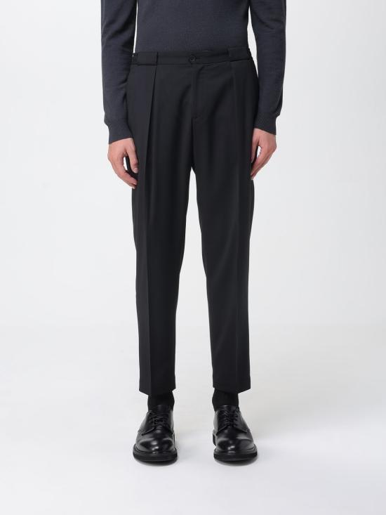 25FW 브릴리아1949 스트레이트 팬츠 PORTOBELLOS400100 00010 Black